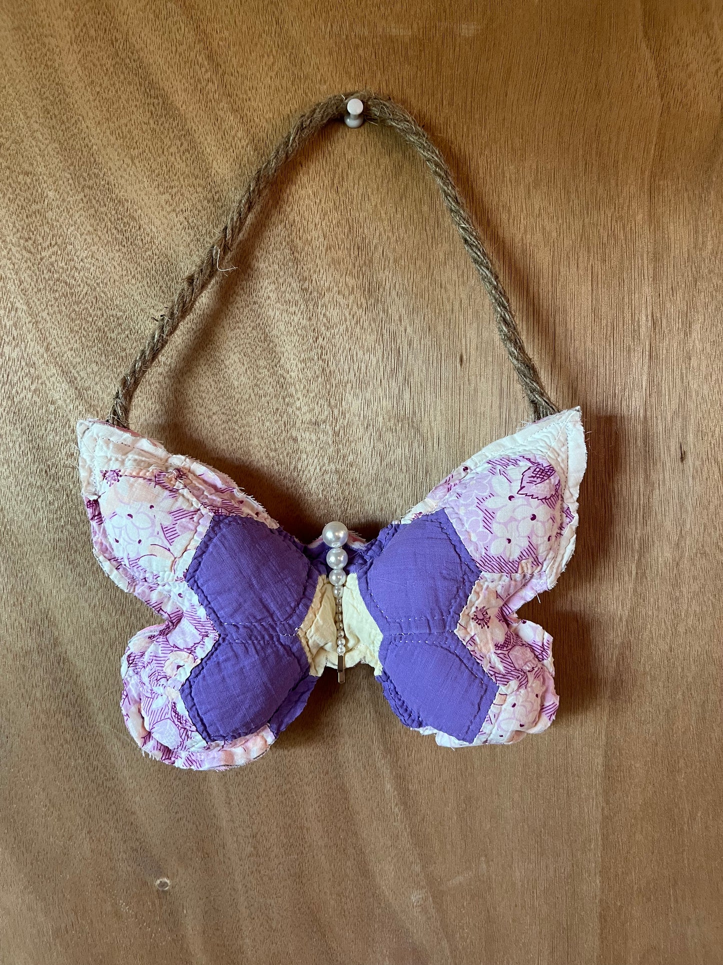 Antique Quilt Small Butterfly