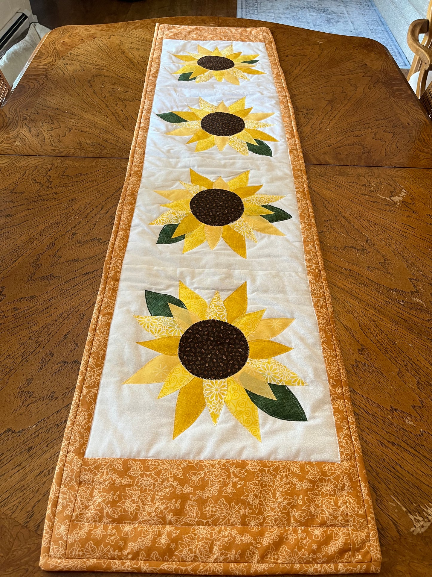 Sunflower Table Runner