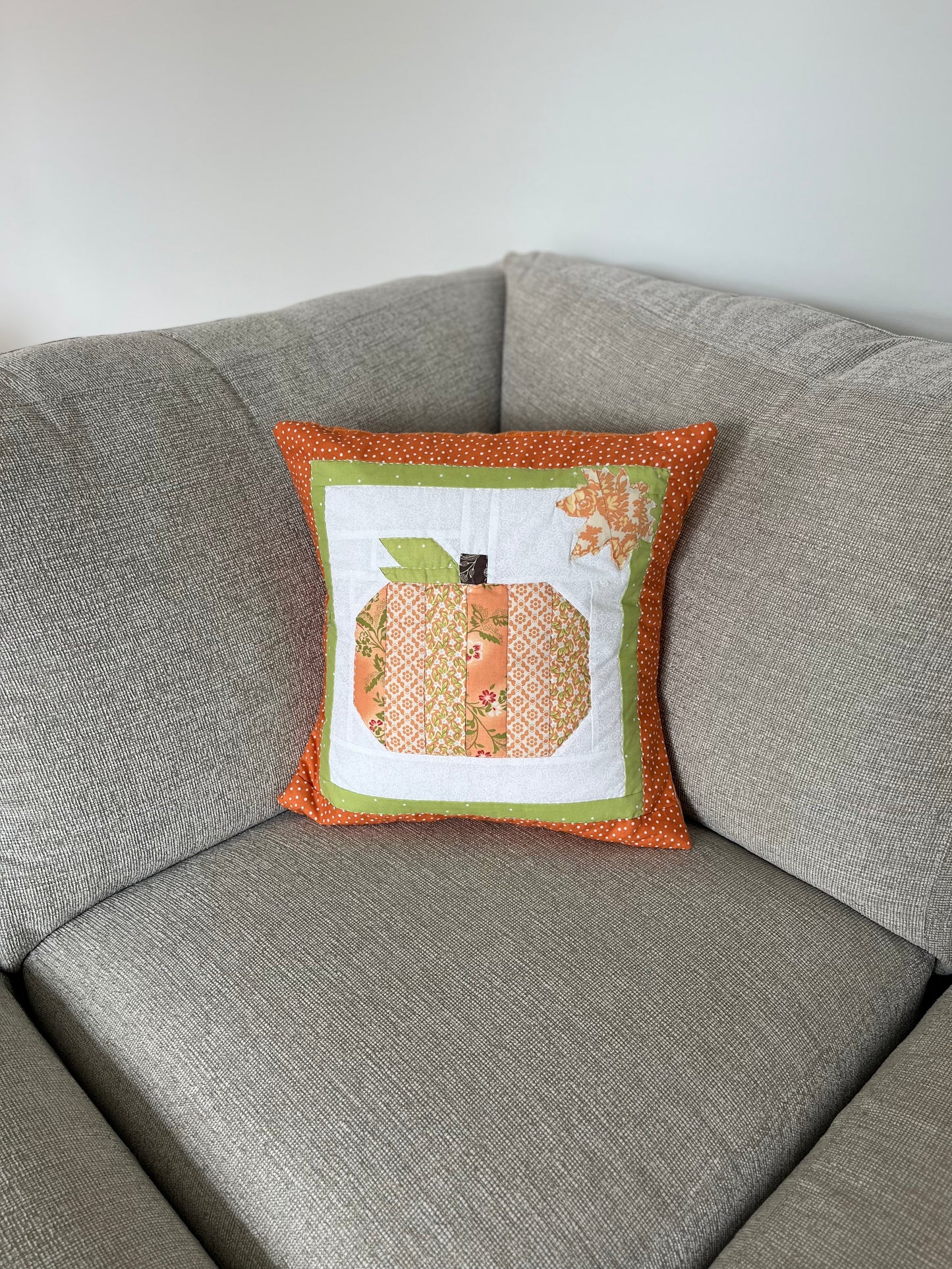 Fall Pillow Covers (Pol-ka-dot Version)