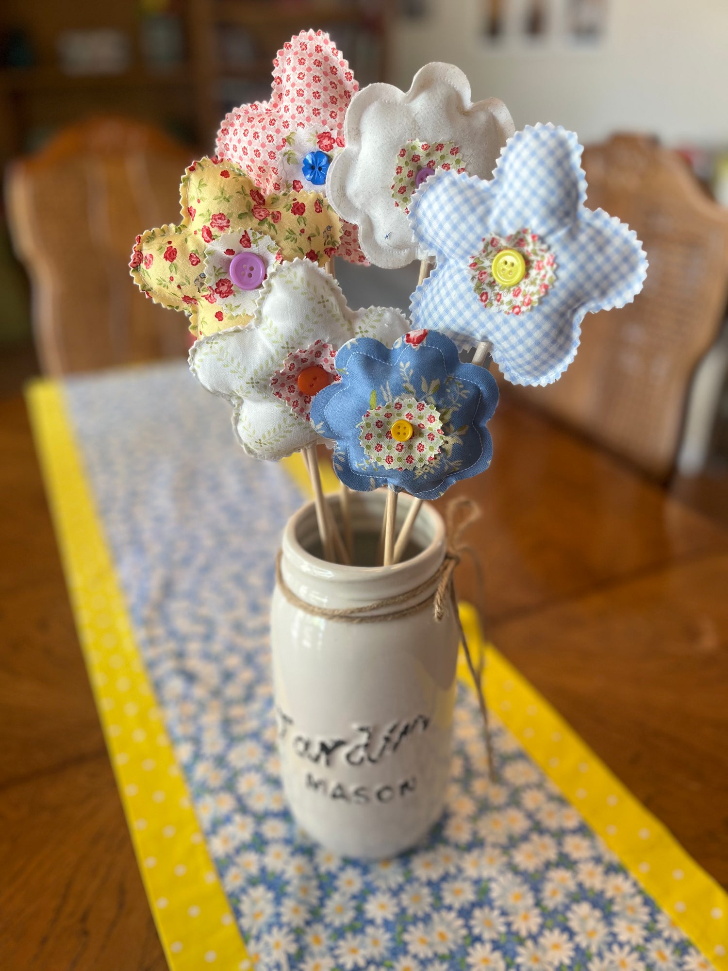 Flower Patch Fabric Flowers