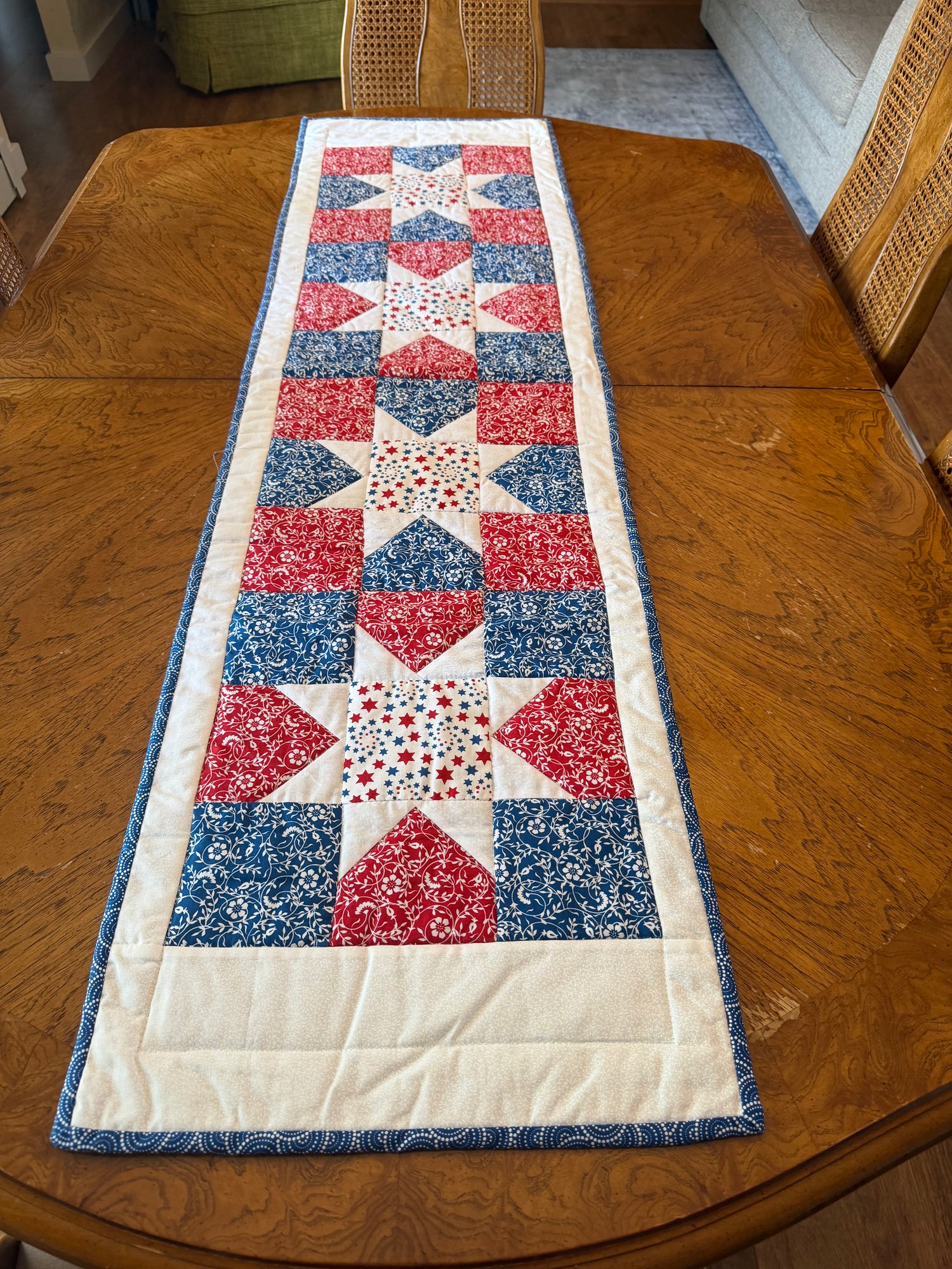 Fourth of July Table Runner