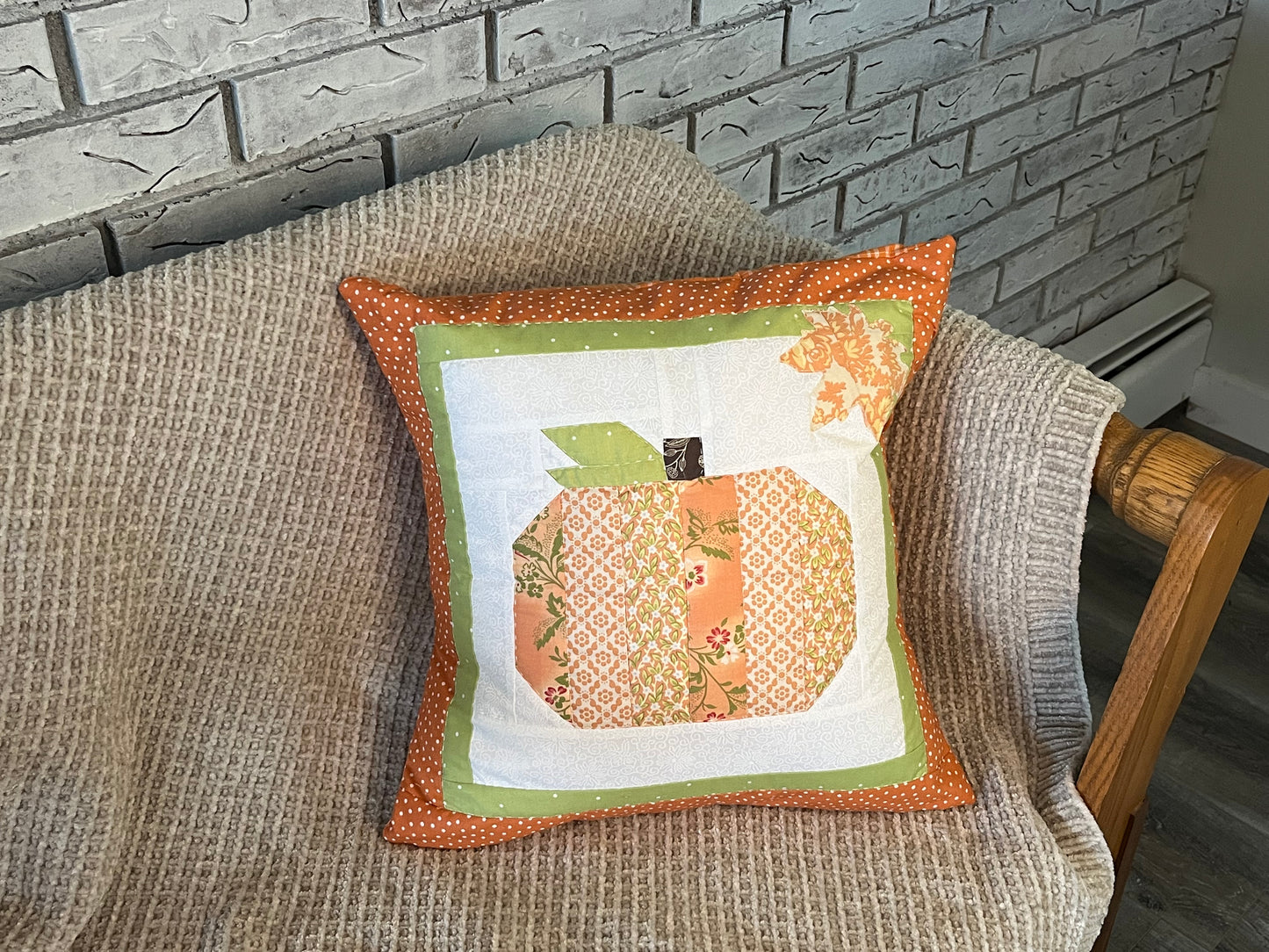 Fall Pillow Covers (Pol-ka-dot Version)