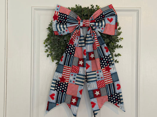 Patriotic Penny Signature Bow