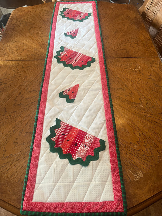 Sweet Watermelon Table Runner