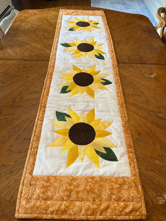 Sunflower Table Runner