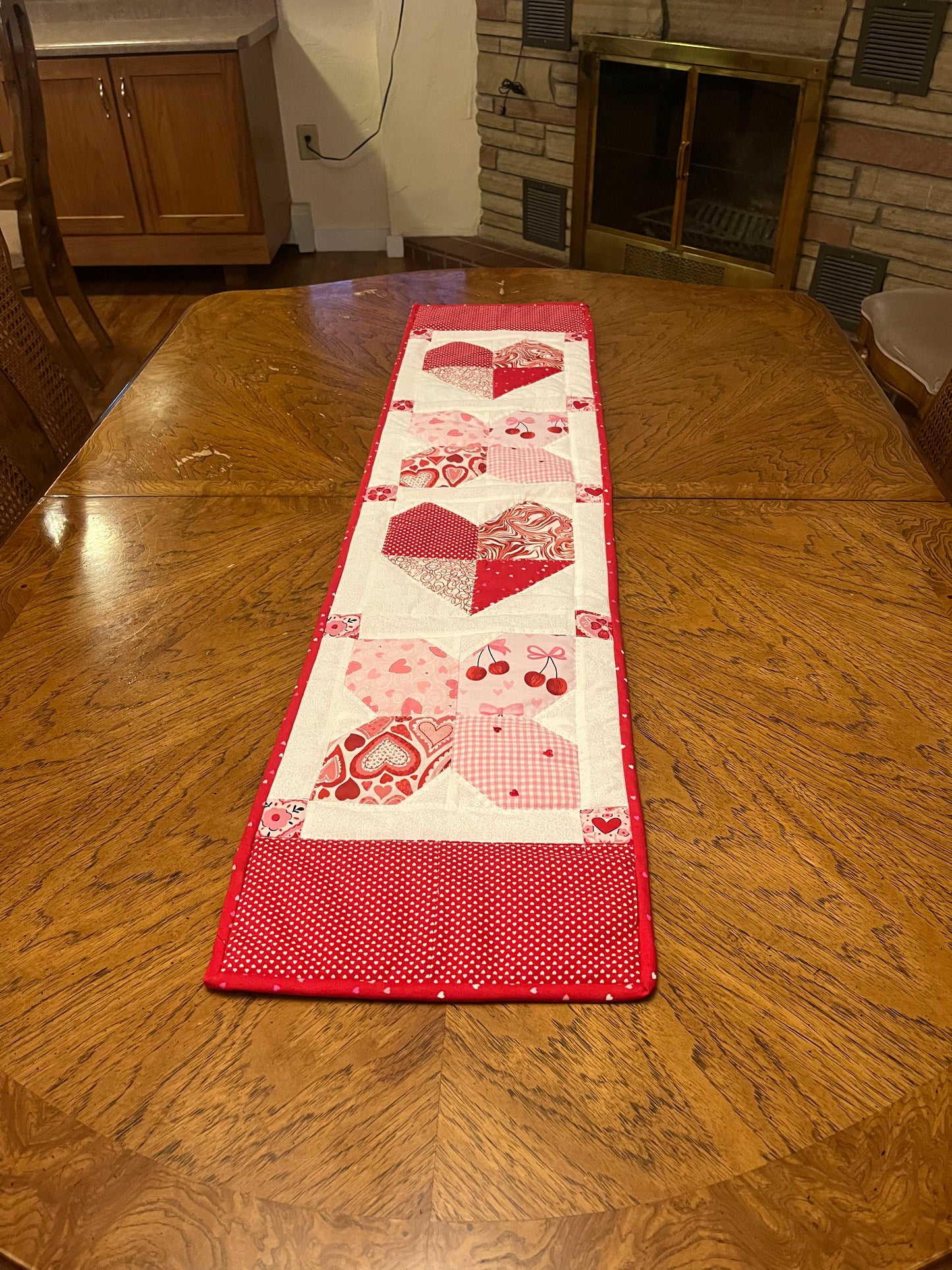 Valentines Day Table Runner