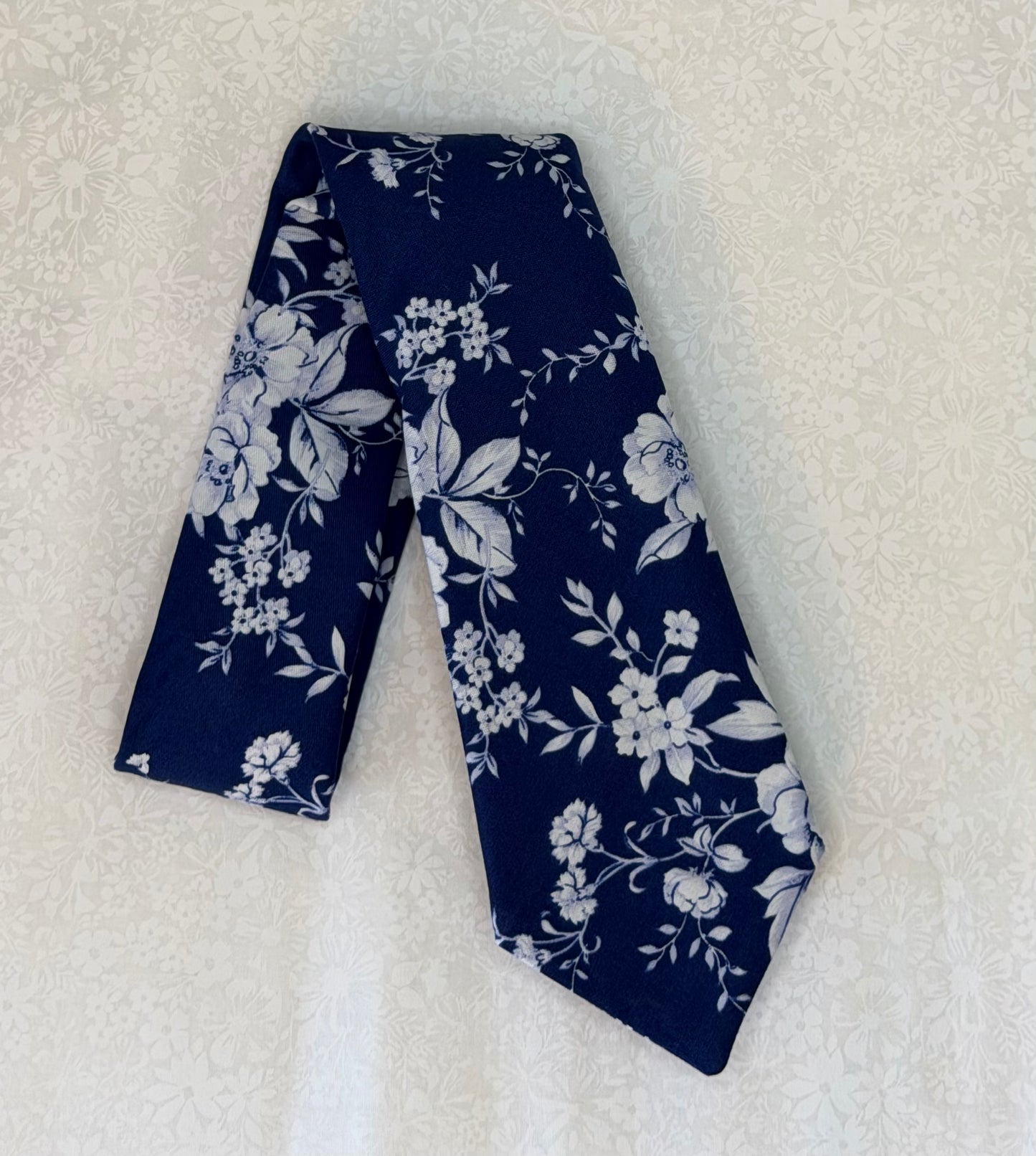 Navy Blue Floral