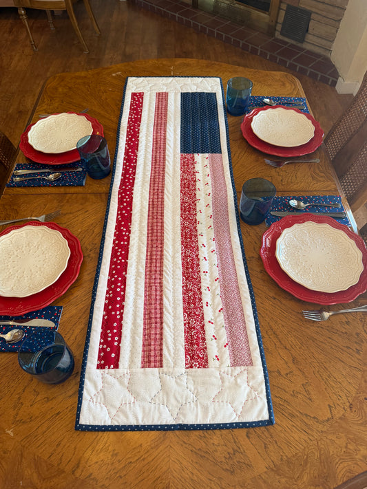 Flag Table Runner