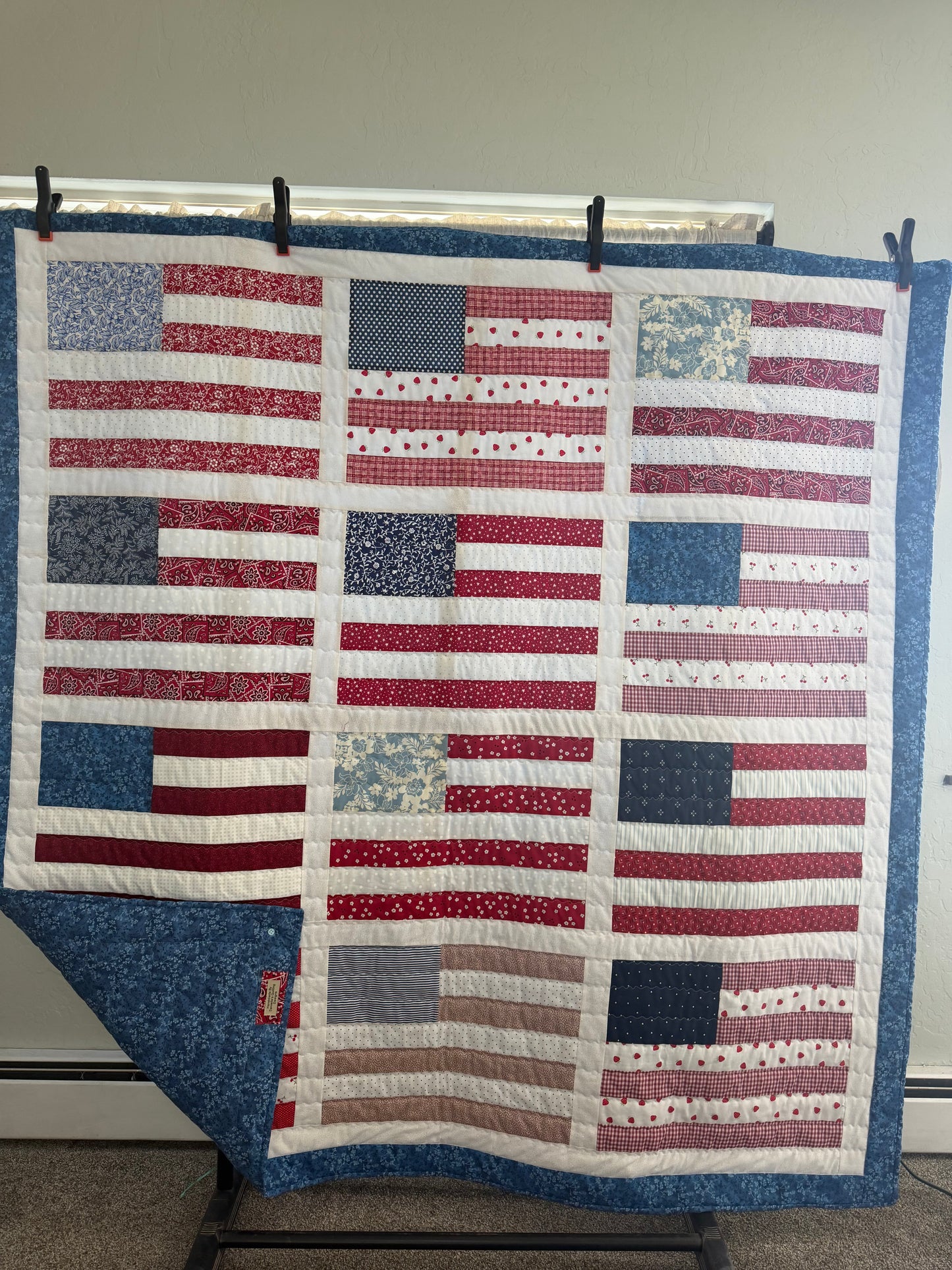 American Flag Quilt #1