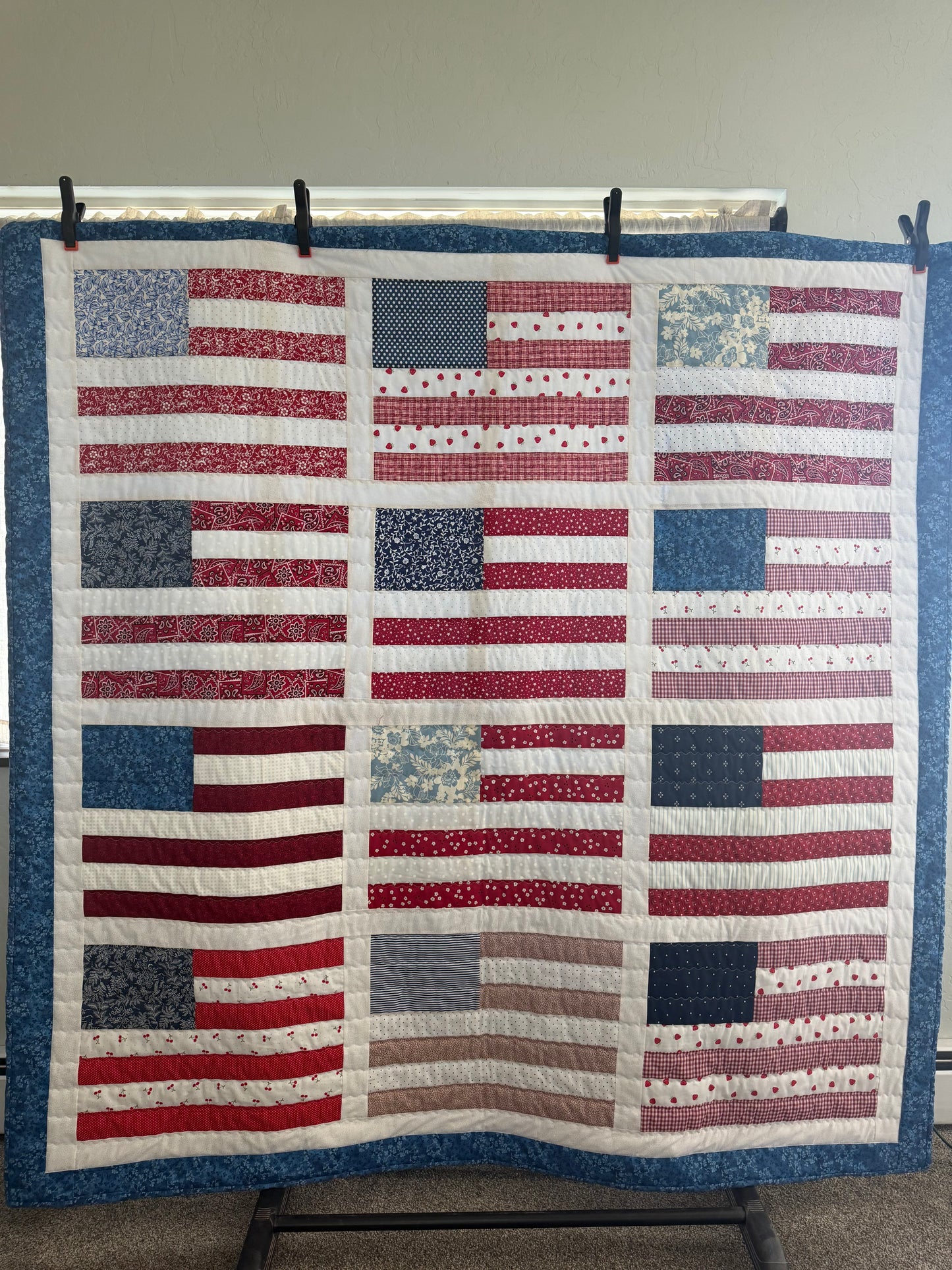 American Flag Quilt #1
