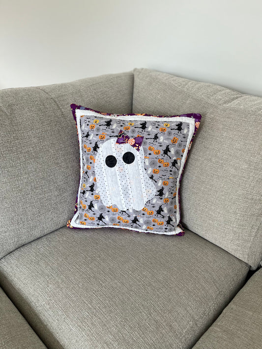 Halloween Pillow Covers (Polka Dot Ghost)
