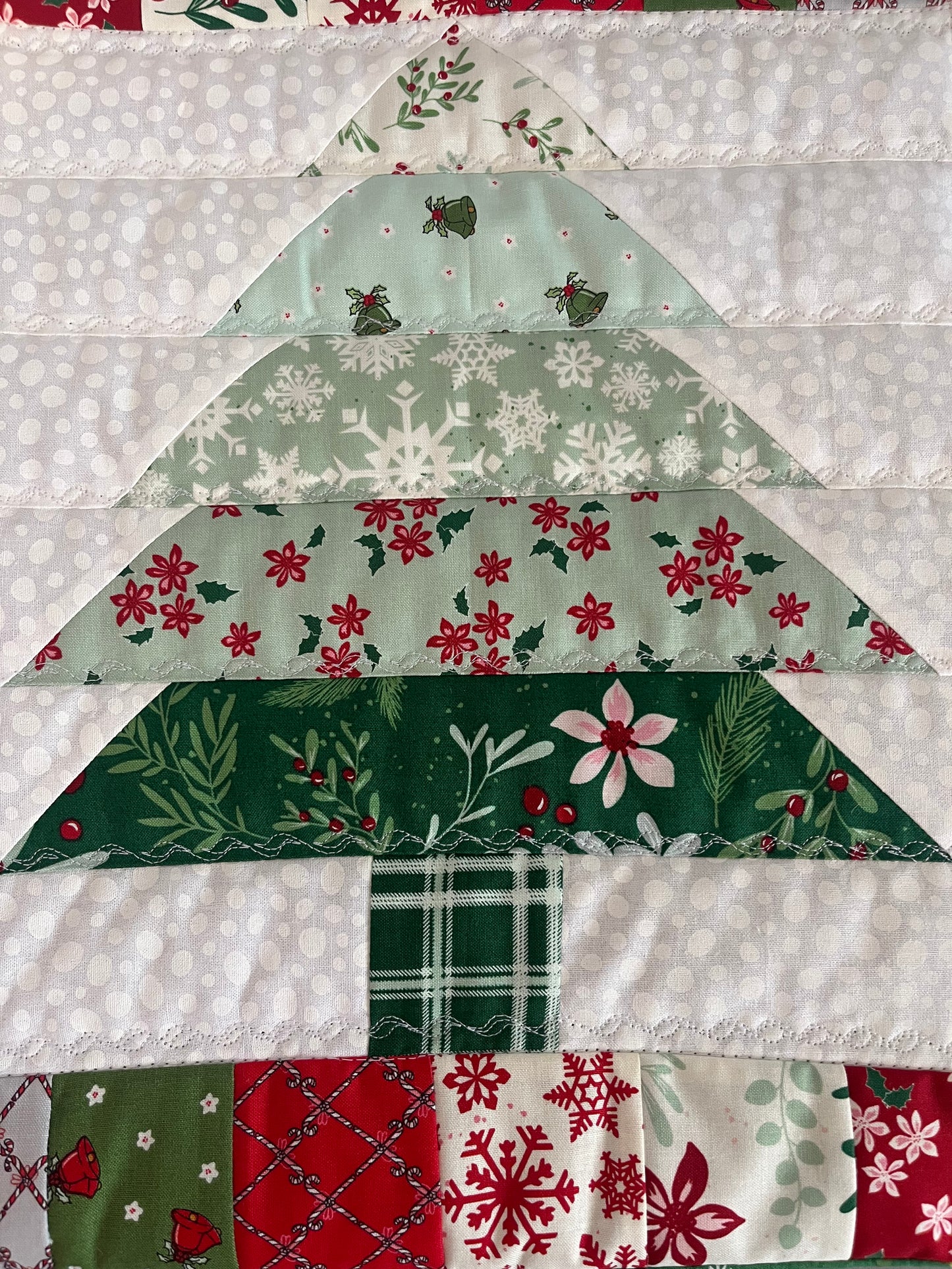 Mistletoe and Holly Wall Hanging