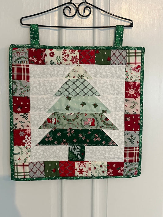 Mistletoe and Holly Wall Hanging
