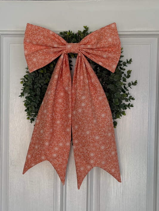 Sweet Peach Signature Bow